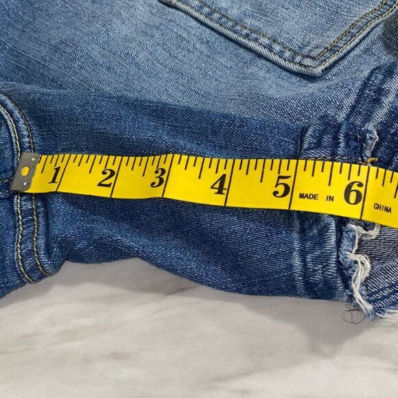 Lane Bryant Denim Cargo Shorts Size 18 Short – Raw Hem Utility‎ Jean Shorts - Picture 13 of 13